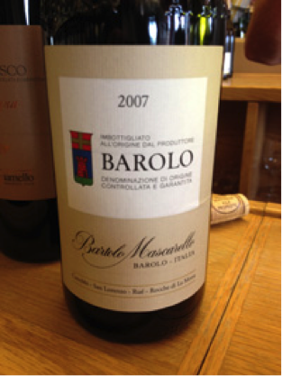 Bartolo Mascarello Bottle